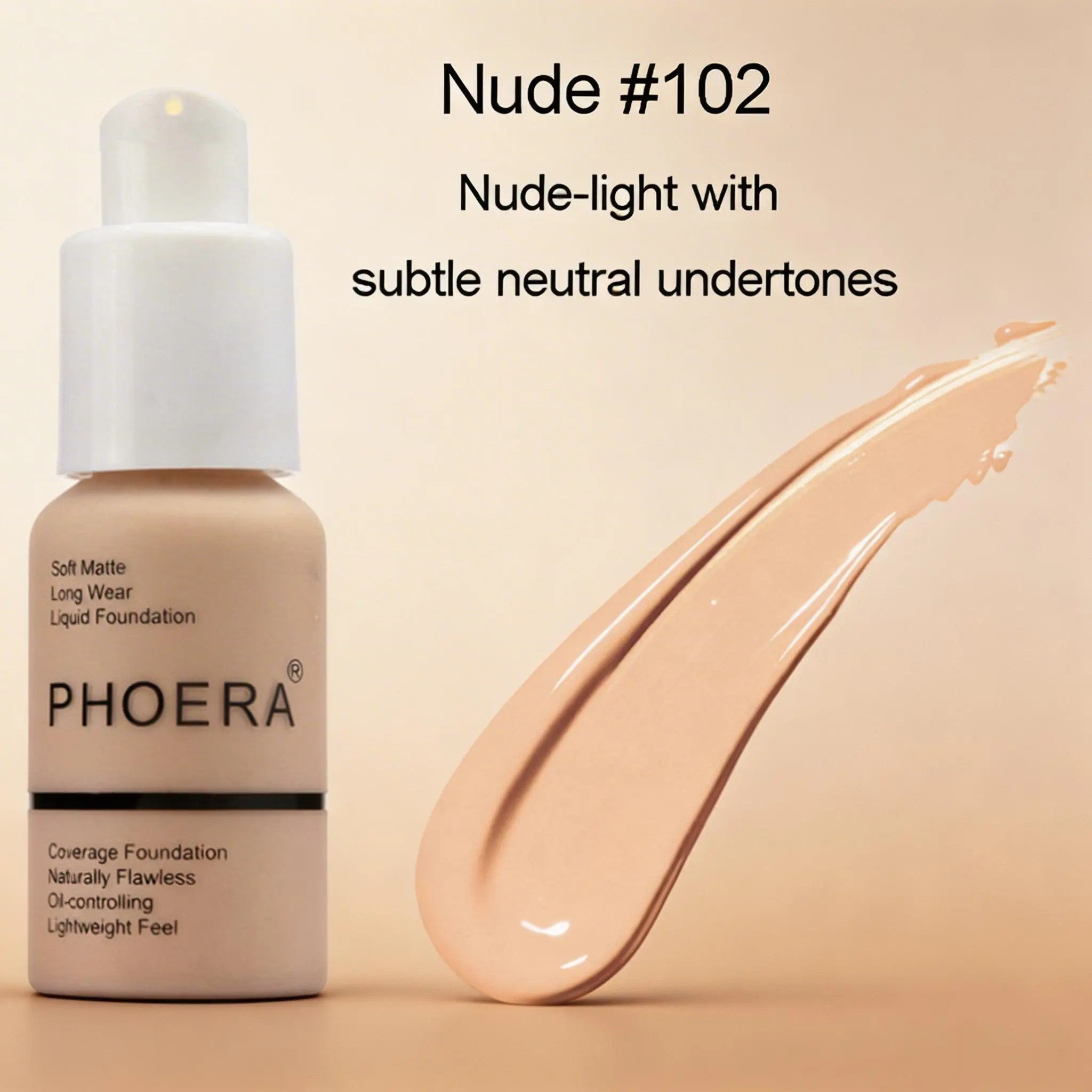 AirPress Matte Foundation | Oil Control & Natural Finish