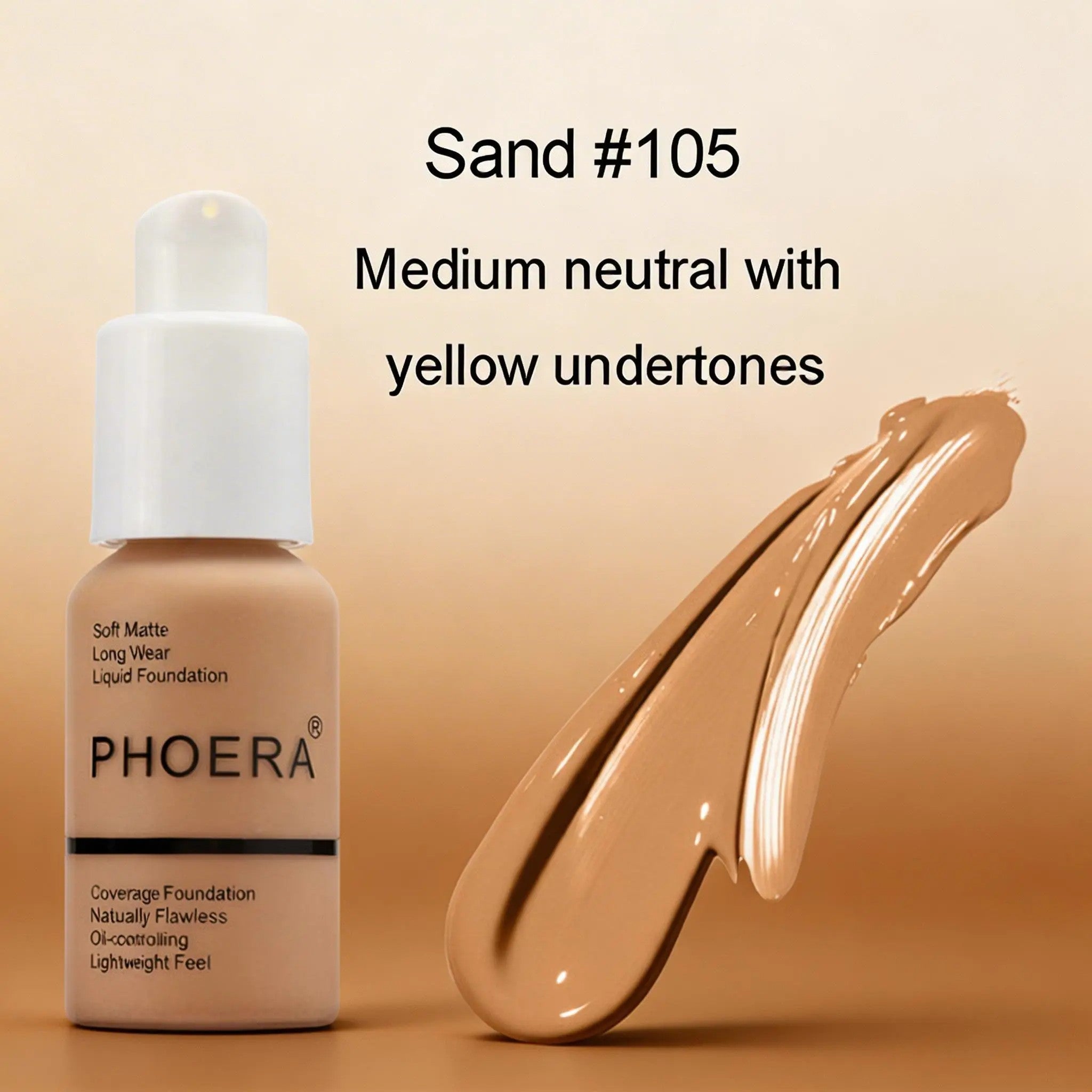 AirPress Matte Foundation | Oil Control & Natural Finish