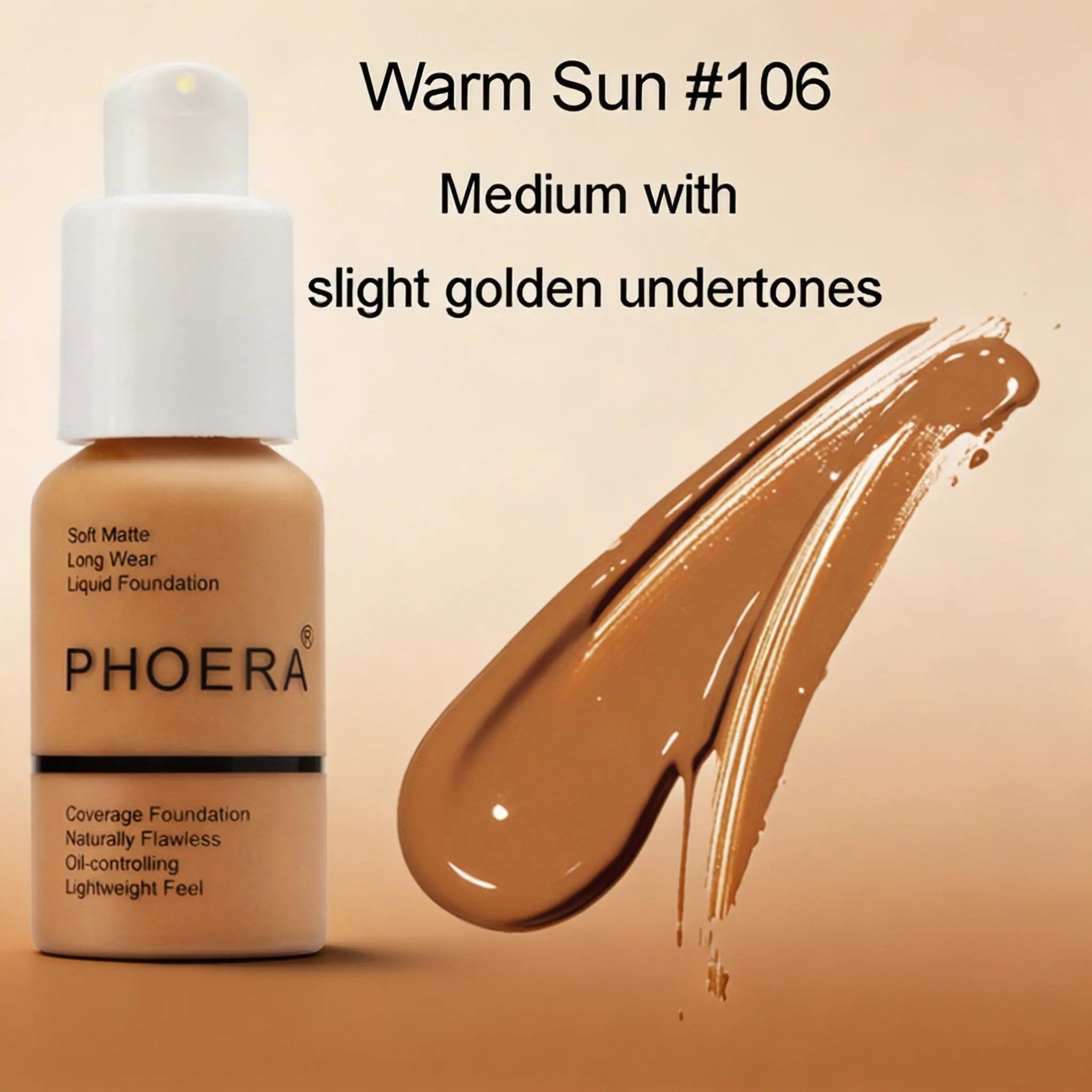 AirPress Matte Foundation | Oil Control & Natural Finish