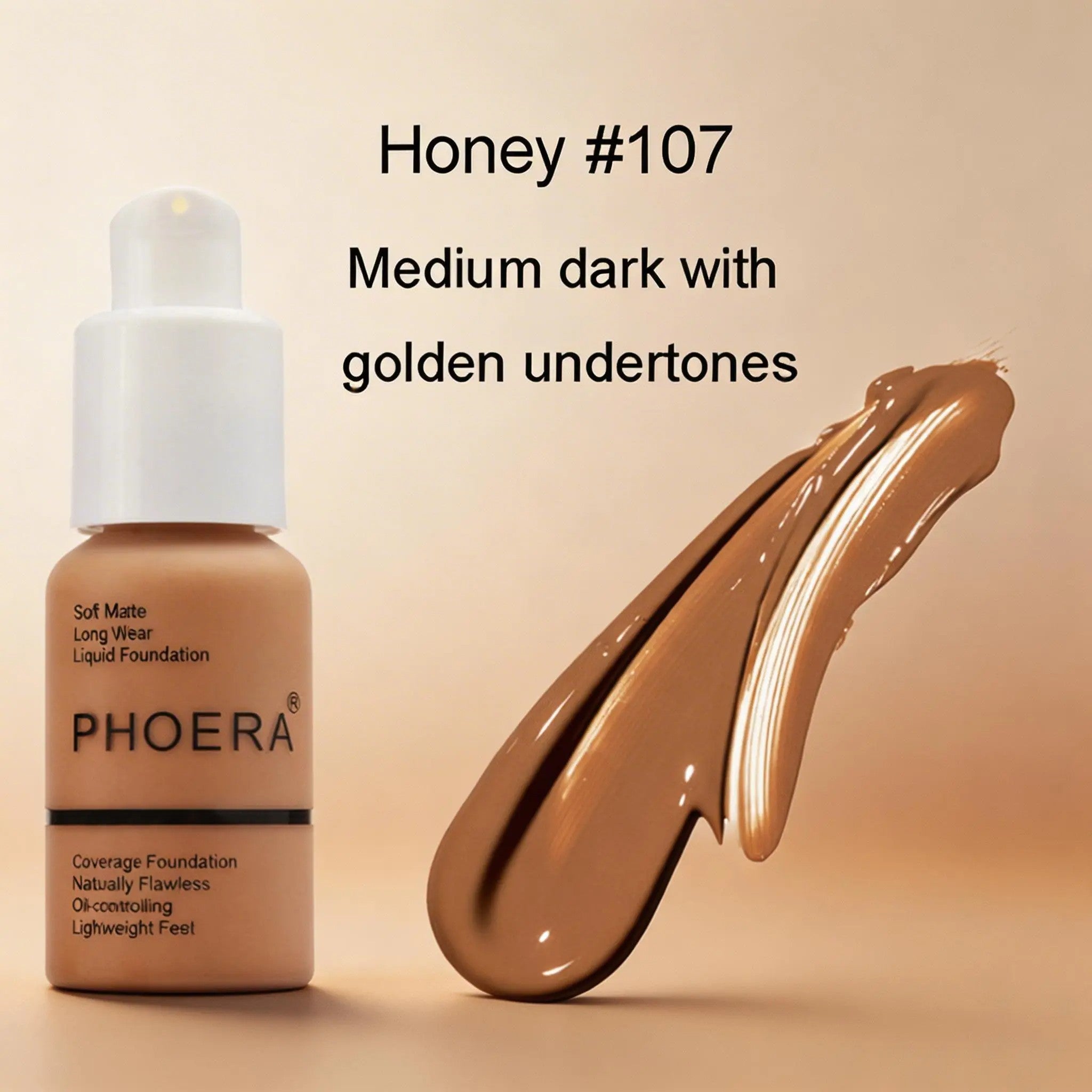 AirPress Matte Foundation | Oil Control & Natural Finish