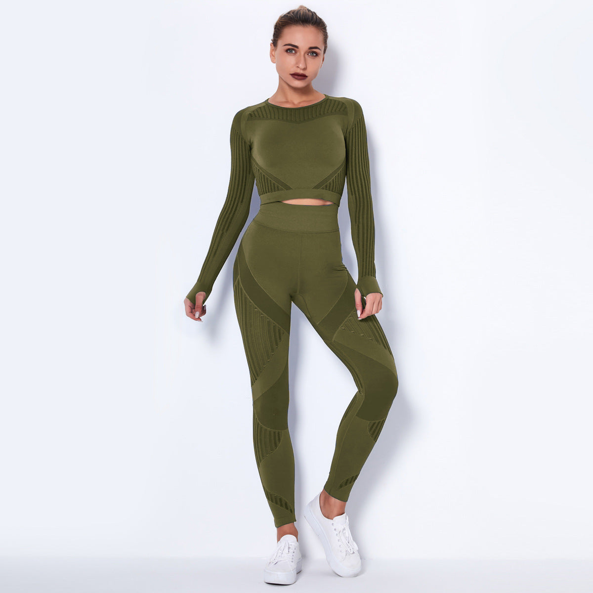 Seamless Yoga Suit