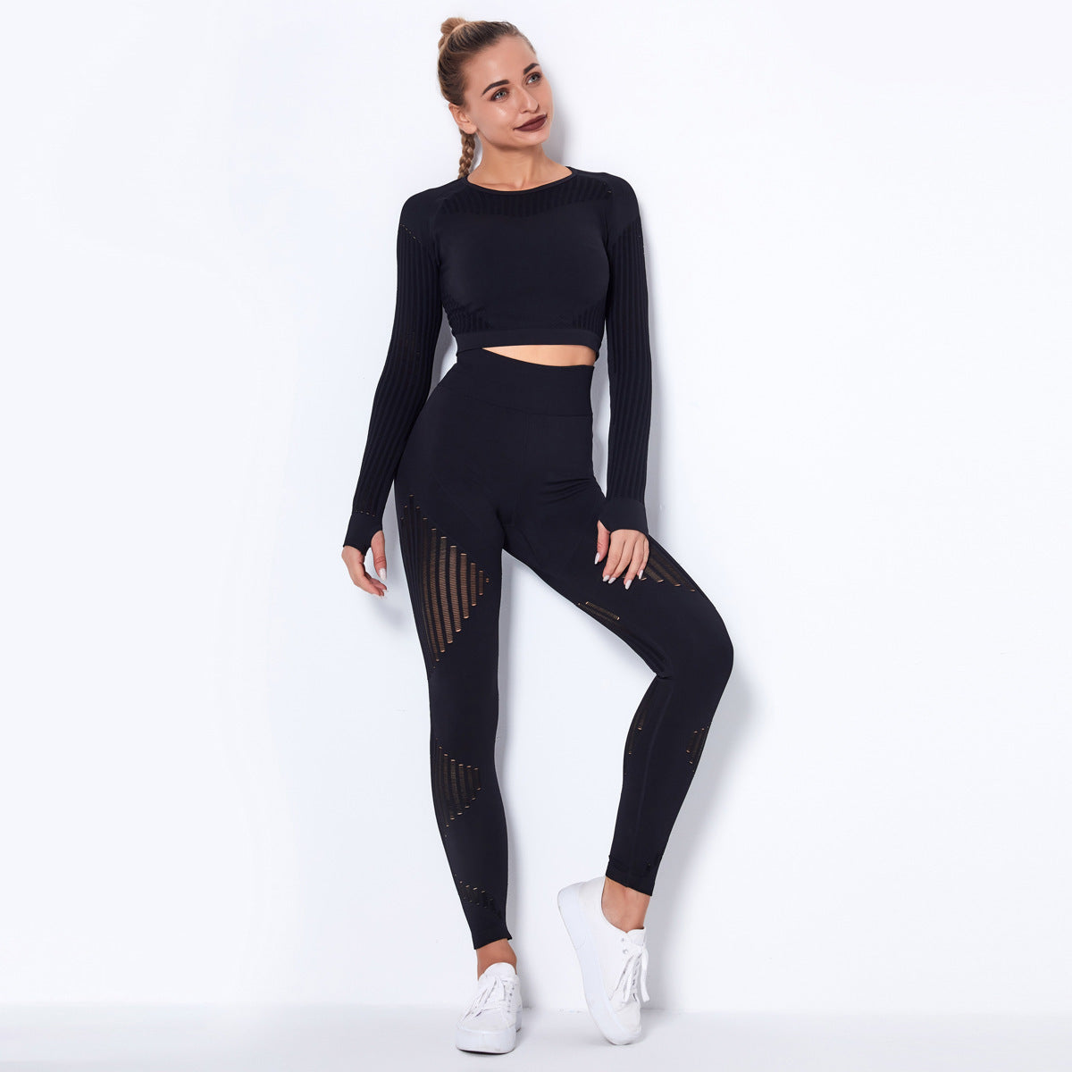 Seamless Yoga Suit