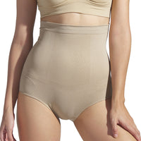 Women's High-Waisted Silicone Shapewear Tummy Control & Butt Lift, Anti-Slip Design