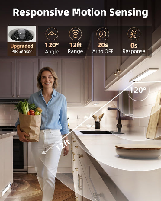 Stop Turning On the Whole House at Night | The Smart Cabinet Light That Turns On Automatically